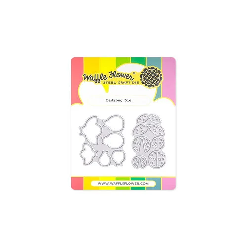 Waffle Flower Crafts - Craft Dies - Ladybug 1 Waffle Flower Crafts - Craft Dies - Ladybug
