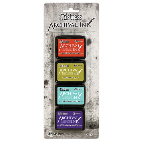 Ranger Ink - Tim Holtz - Distress Archival Ink Pads - Mini Kit 05 1 Ranger Ink - Tim Holtz - Distress Archival Ink Pads - Mini Kit 05