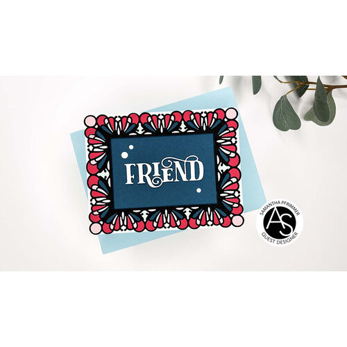 Alex Syberia Designs - Dies - Delicate Frame and Friend