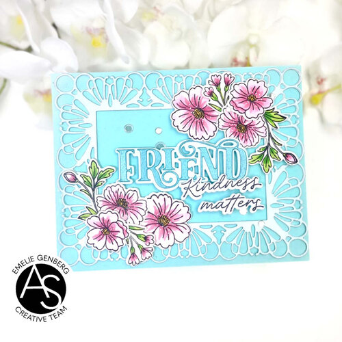 Alex Syberia Designs - Dies - Delicate Frame and Friend