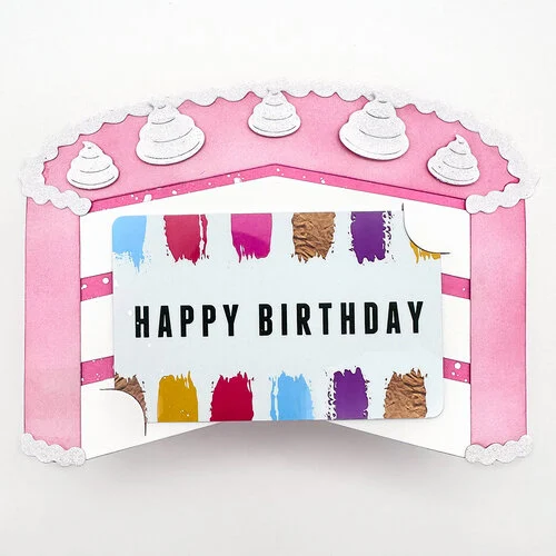 Emily Moore Designs - Dies - Gift Card Holder - Make A Cake 3 Emily Moore Designs - Dies - Gift Card Holder - Make A Cake