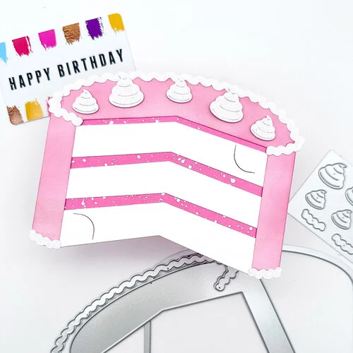 Emily Moore Designs - Dies - Gift Card Holder - Make A Cake 4 Emily Moore Designs - Dies - Gift Card Holder - Make A Cake