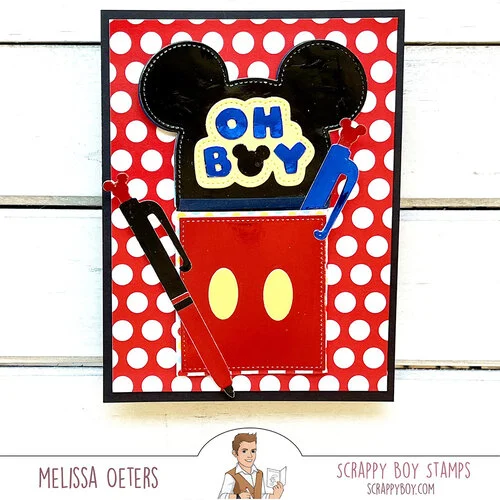 Scrappy Boy Stamps - Dies - Oh Boy Mouse Gift Card Holder 4 Scrappy Boy Stamps - Dies - Oh Boy Mouse Gift Card Holder