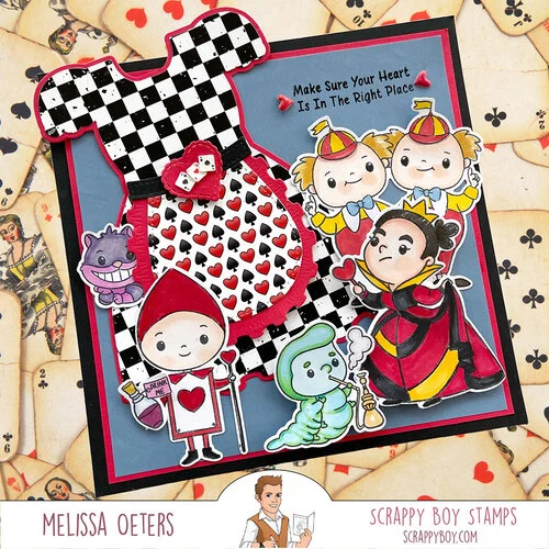 Scrappy Boy Stamps - Dies - Baby Doll Dressed Shaped Card 13 Scrappy Boy Stamps - Dies - Baby Doll Dressed Shaped Card