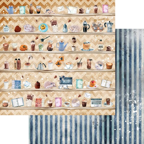 Memory Place - Hello Collection - 12 x 12 Double Sided Paper - 03 1 Memory Place - Hello Collection - 12 x 12 Double Sided Paper - 03
