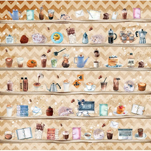 Memory Place - Hello Collection - 12 x 12 Double Sided Paper - 03 2 Memory Place - Hello Collection - 12 x 12 Double Sided Paper - 03