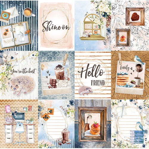 Memory Place - Hello Collection - 12 x 12 Double Sided Paper - 06