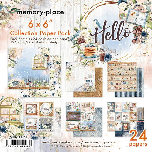Memory Place - Hello Collection - 6 x 6 Collection Pack