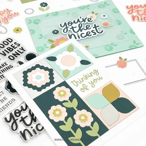 Concord and 9th - Clear Photopolymer Stamps - Friendly Phrases
