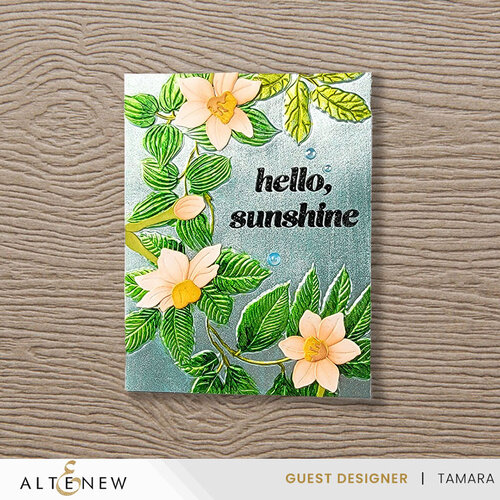 Altenew - Embossing Folder - 3D - Arched Foliage