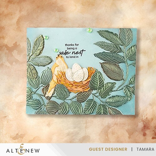 Altenew - Embossing Folder - 3D - Arched Foliage