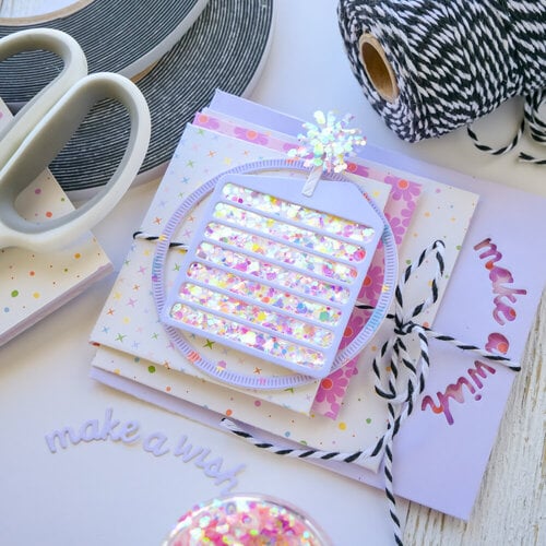 Scrapbook.com - Shimmer Flakes - Pinks - 2 oz Shaker Jars