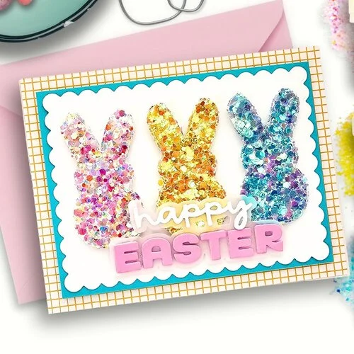 Scrapbook.com - Shimmer Flakes - Pinks - 2 oz Shaker Jars