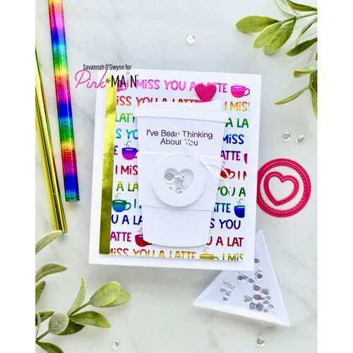 Pink and Main - CheerFoil Collection - Foilables Panels - A Latte Notes