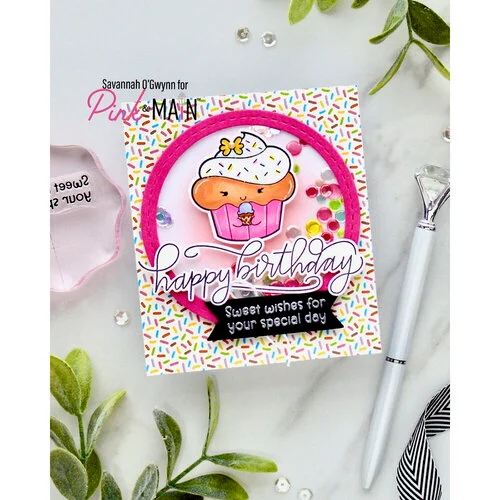 Pink and Main - 8.5 x 5.5 Paper Pack - Donut Forget