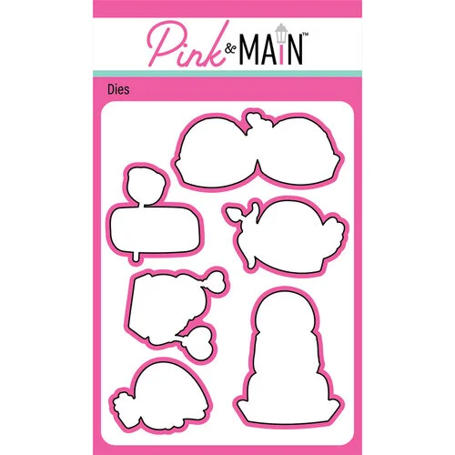 Pink and Main - Dies - Chocolate Love 1 Pink and Main - Dies - Chocolate Love