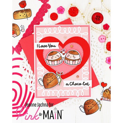 Pink and Main - Dies - Chocolate Love 2 Pink and Main - Dies - Chocolate Love