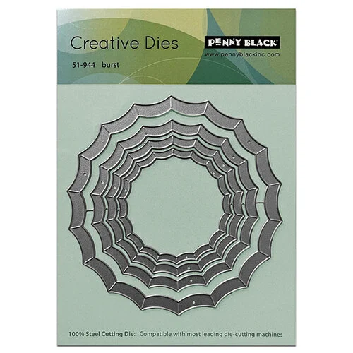 Penny Black - Love Travels Collection - Creative Dies - Burst 1 Penny Black - Love Travels Collection - Creative Dies - Burst