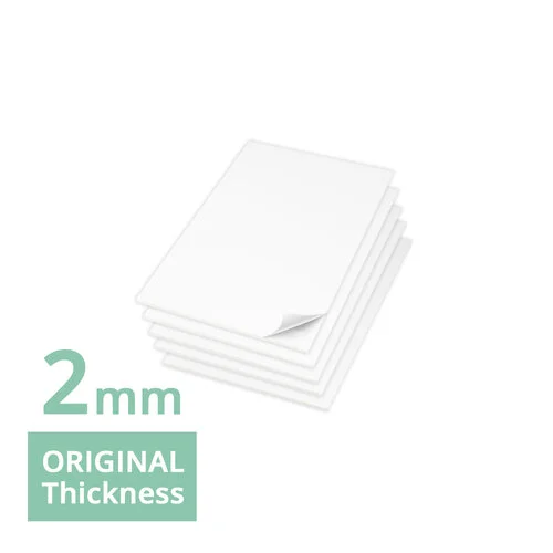 Scrapbook.com - Double Sided Adhesive Foam Sheets - 4.25 x 5.5 inches - White - 2mm Thickness - 5 Sheets 1 Scrapbook.com - Double Sided Adhesive Foam Sheets - 4.25 x 5.5 inches - White - 2mm Thickness - 5 Sheets