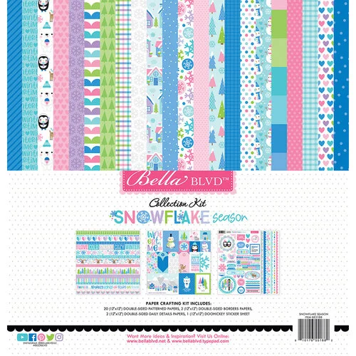 Bella Blvd - Snowflake Season Collection - 12 x 12 Collection Kit