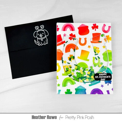 Pretty Pink Posh - Layering Stencils - Lucky Items 3 Pretty Pink Posh - Layering Stencils - Lucky Items
