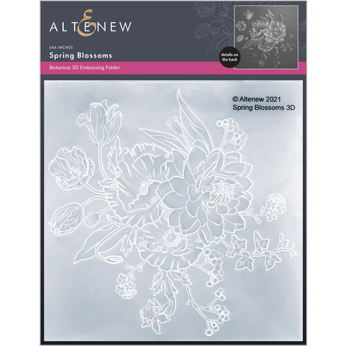 Altenew - Embossing Folder - 3D - Spring Blooms 1 Altenew - Embossing Folder - 3D - Spring Blooms
