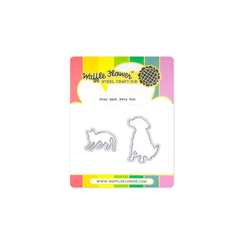 Waffle Flower Crafts - Craft Dies - Cozy Spot Pets 1 Waffle Flower Crafts - Craft Dies - Cozy Spot Pets