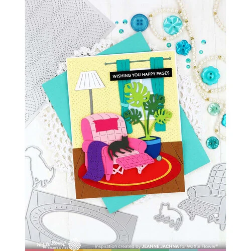 Waffle Flower Crafts - Craft Dies - Cozy Spot Pets 3 Waffle Flower Crafts - Craft Dies - Cozy Spot Pets