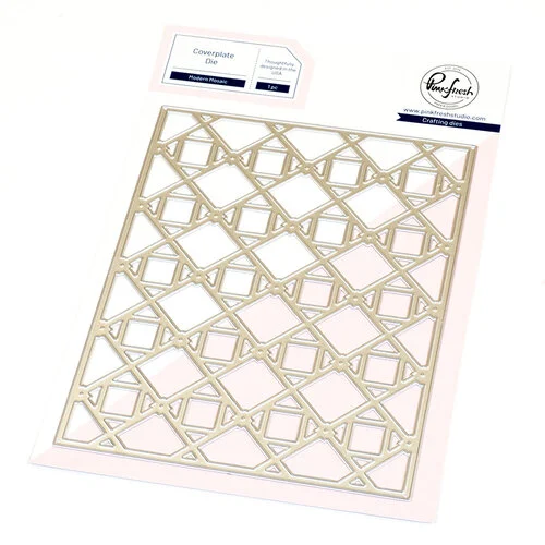 Pinkfresh Studio - Artful Foundations Collection - Dies - Modern Mosaic Coverplate