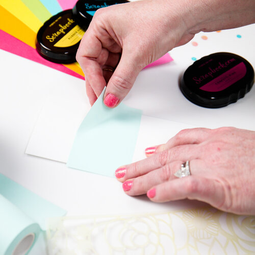 Scrapbook.com - Mint Tape - Low Tack and Repositionable - 4 Inch Roll