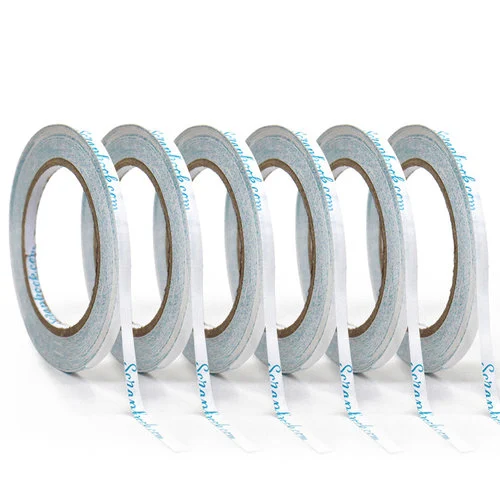 Scrapbook.com - Clear Double Sided Adhesive Roll - 1/4 Inch x 81 Feet - Permanent - 6 Pack 1 Scrapbook.com - Clear Double Sided Adhesive Roll - 1/4 Inch x 81 Feet - Permanent - 6 Pack