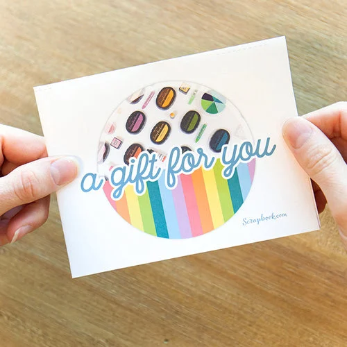 Scrapbook.com - 100 Gift Certificate - Email or Print
