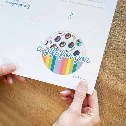 Scrapbook.com - 50 Gift Certificate - Email or Print