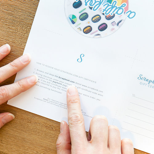 Scrapbook.com - 50 Gift Certificate - Email or Print