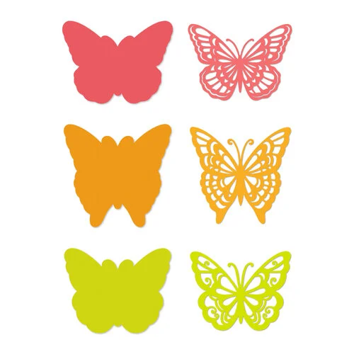 Scrapbook.com - Decorative Die Set - Butterflies 1 1 Scrapbook.com - Decorative Die Set - Butterflies 1