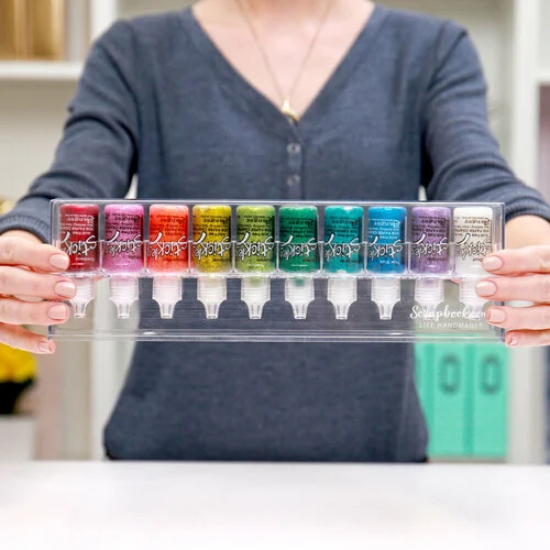 Scrapbook.com - The ColorCase - Stackable Storage for .5oz Bottles