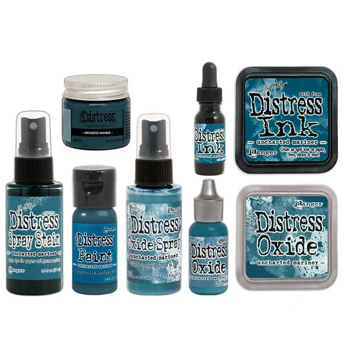 Ranger Ink - Tim Holtz - Distress Ink Kit - Uncharted Mariner Bundle