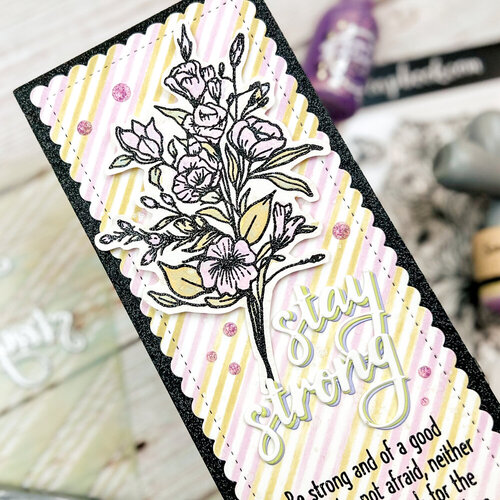 Scrapbook.com - Decorative Die Set - Feel Better Sentiments 6 Scrapbook.com - Decorative Die Set - Feel Better Sentiments