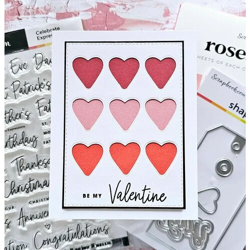 Scrapbook.com - Clear Photopolymer Stamp Set - Celebrate Expressions 6 Scrapbook.com - Clear Photopolymer Stamp Set - Celebrate Expressions