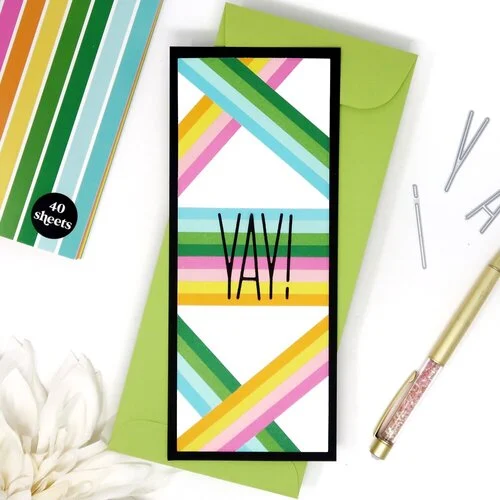 Scrapbook.com - Decorative Die Set - Tall Skinny Alphabet - Upper and Lower