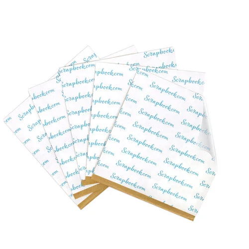 Scrapbook.com - Clear Double Sided Adhesive Sheets - 6 x 6 Inches - Permanent - 5 Sheets 1 Scrapbook.com - Clear Double Sided Adhesive Sheets - 6 x 6 Inches - Permanent - 5 Sheets