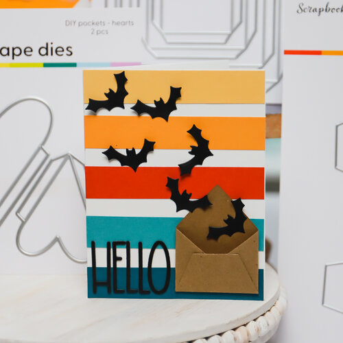 Scrapbook.com - Decorative Die Set - Halloween Bats 12 Scrapbook.com - Decorative Die Set - Halloween Bats