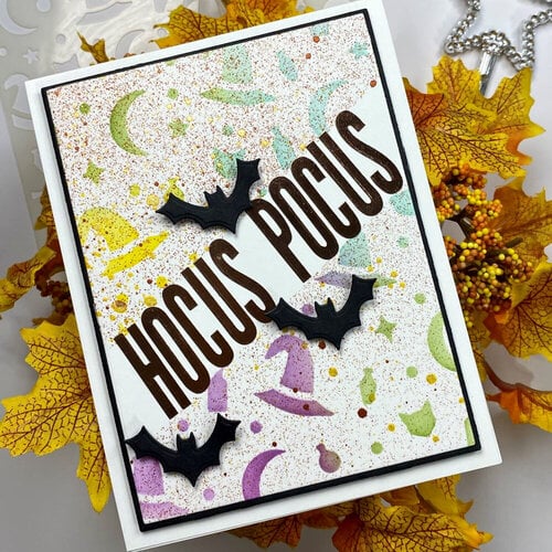 Scrapbook.com - Decorative Die Set - Halloween Bats 22 Scrapbook.com - Decorative Die Set - Halloween Bats