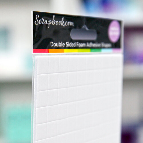 Scrapbook.com - Double Sided Adhesive Foam Squares - White - 2mm Thickness - Large Squares 3 Scrapbook.com - Double Sided Adhesive Foam Squares - White - 2mm Thickness - Large Squares