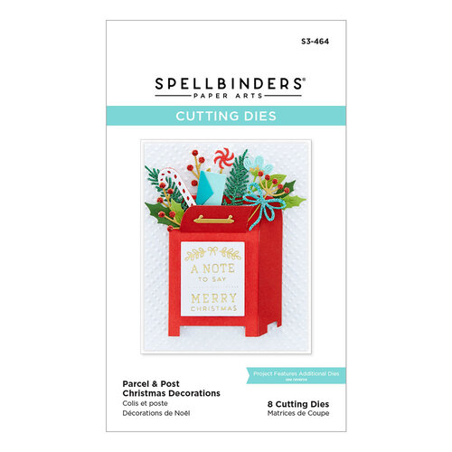 Spellbinders  - Etched Dies - Parcel and Post Christmas Decorations