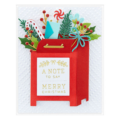 Spellbinders  - Etched Dies - Parcel and Post Christmas Decorations