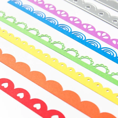 Scrapbook.com - Decorative Die Set - Ornate Borders - Set of 6