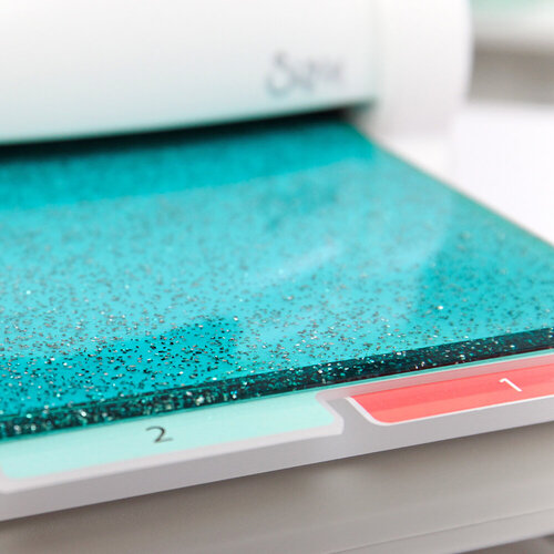 Sizzix - Cutting Pads - Standard - 2 Pair, 4 Plates - Ocean Blue with Glitter 5 Sizzix - Cutting Pads - Standard - 2 Pair, 4 Plates - Ocean Blue with Glitter