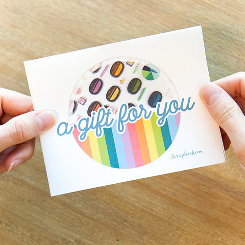Scrapbook.com - 25 Gift Certificate - Email or Print