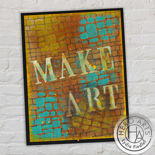 Hero Arts - Stencils - Cobblestone